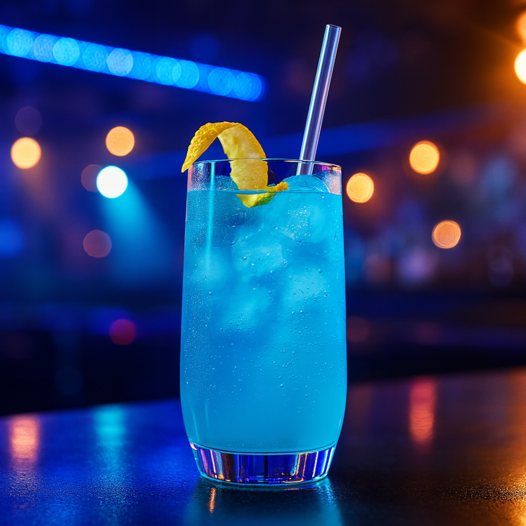 Blue Lemon Vodka Cooler