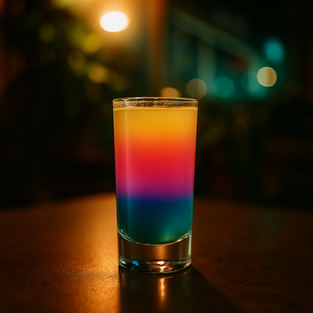 Dos Mas Rainbow Shot