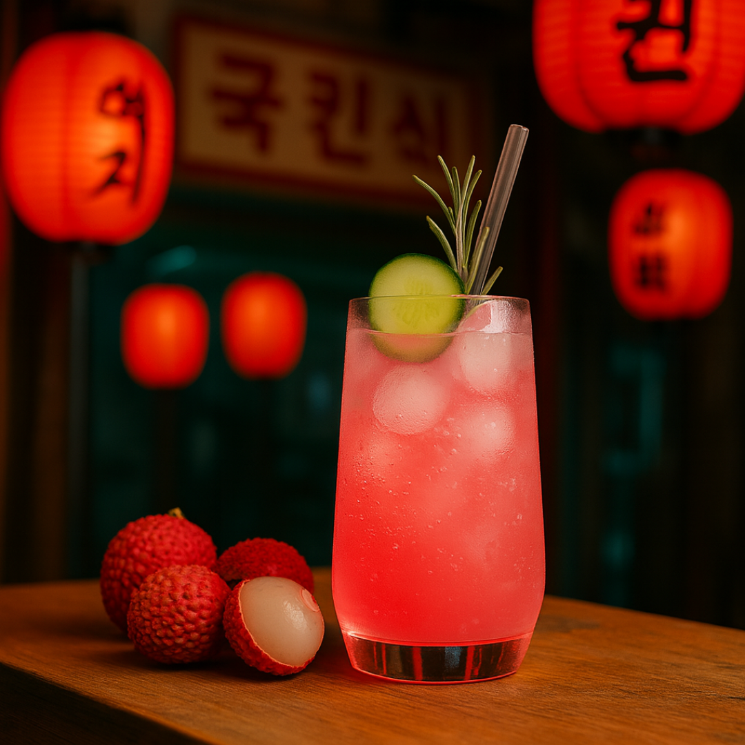 Lychee Gin Fizz