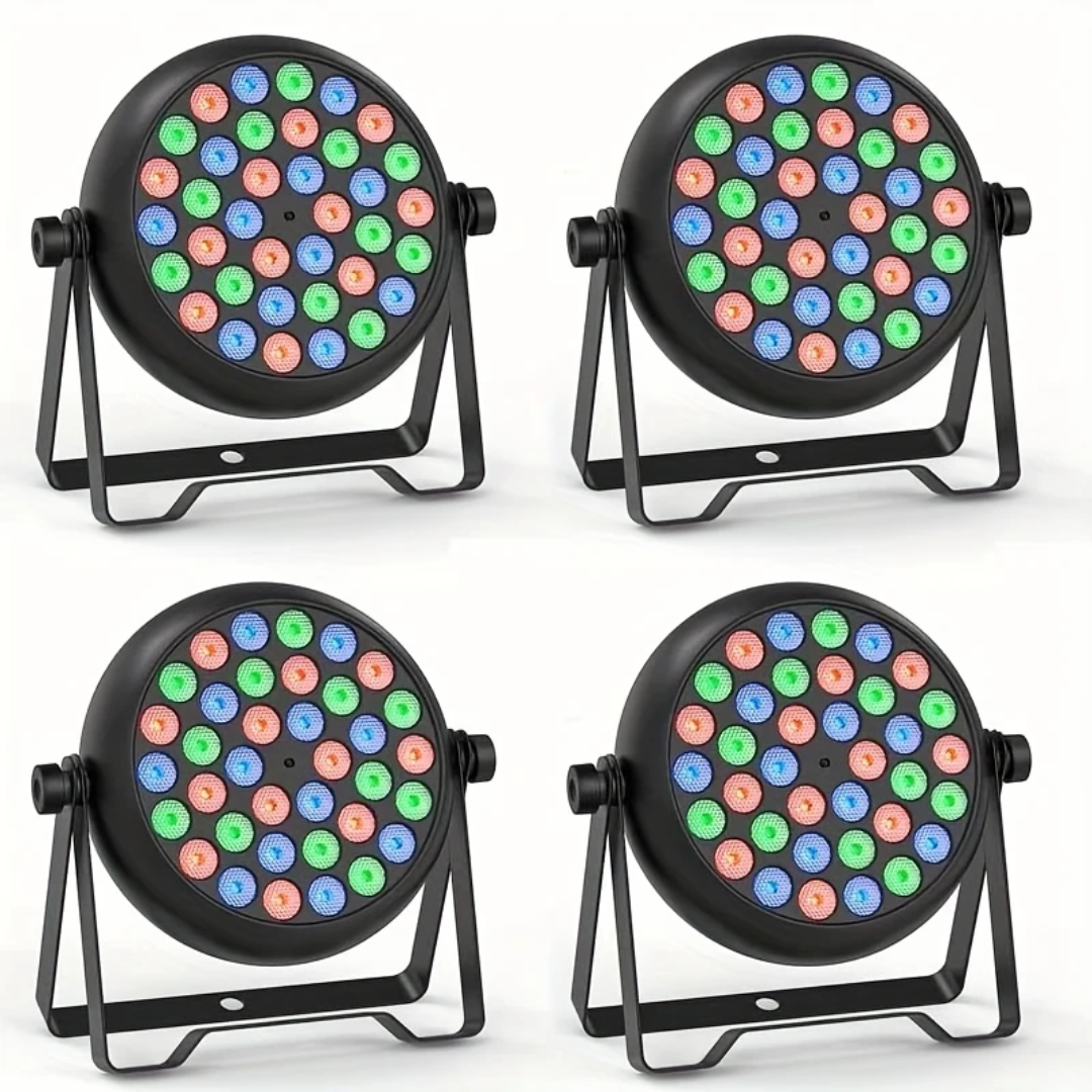 36 LEDs RGB Par Light SET