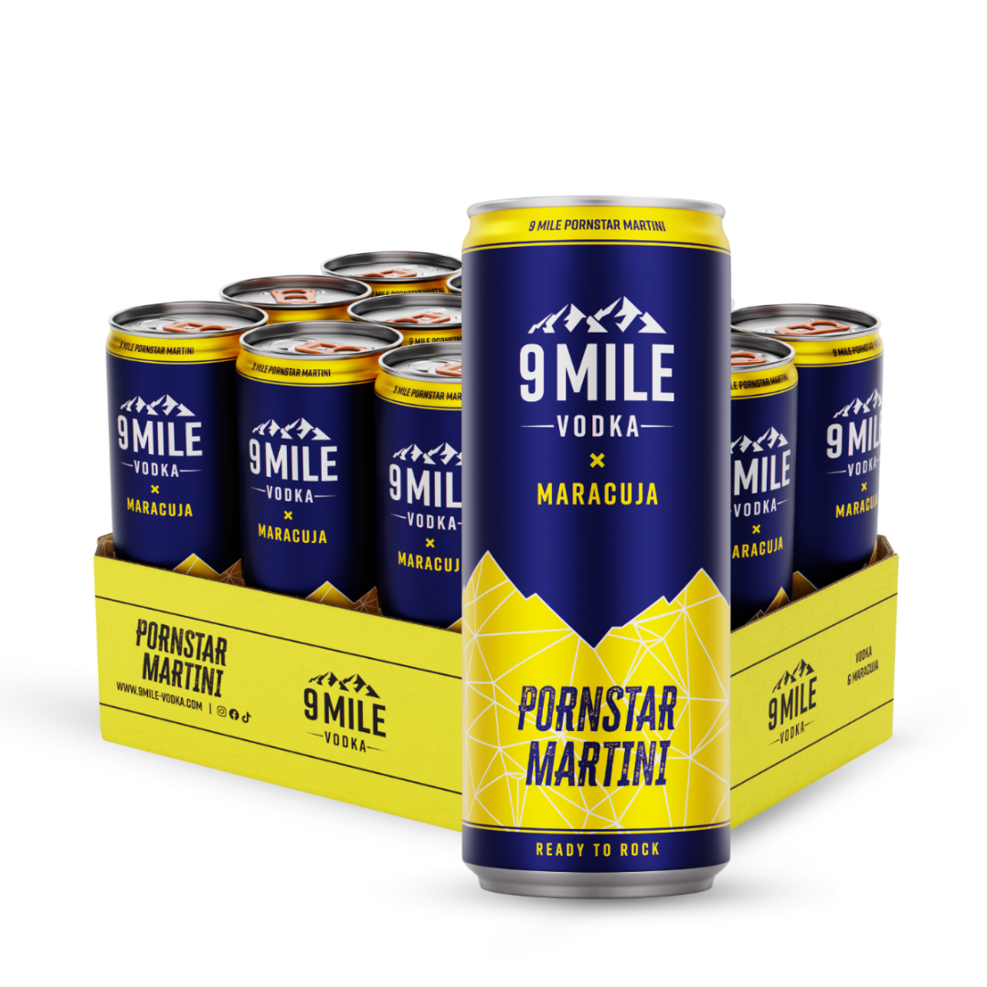 9 MILE Vodka Pornstar Martini