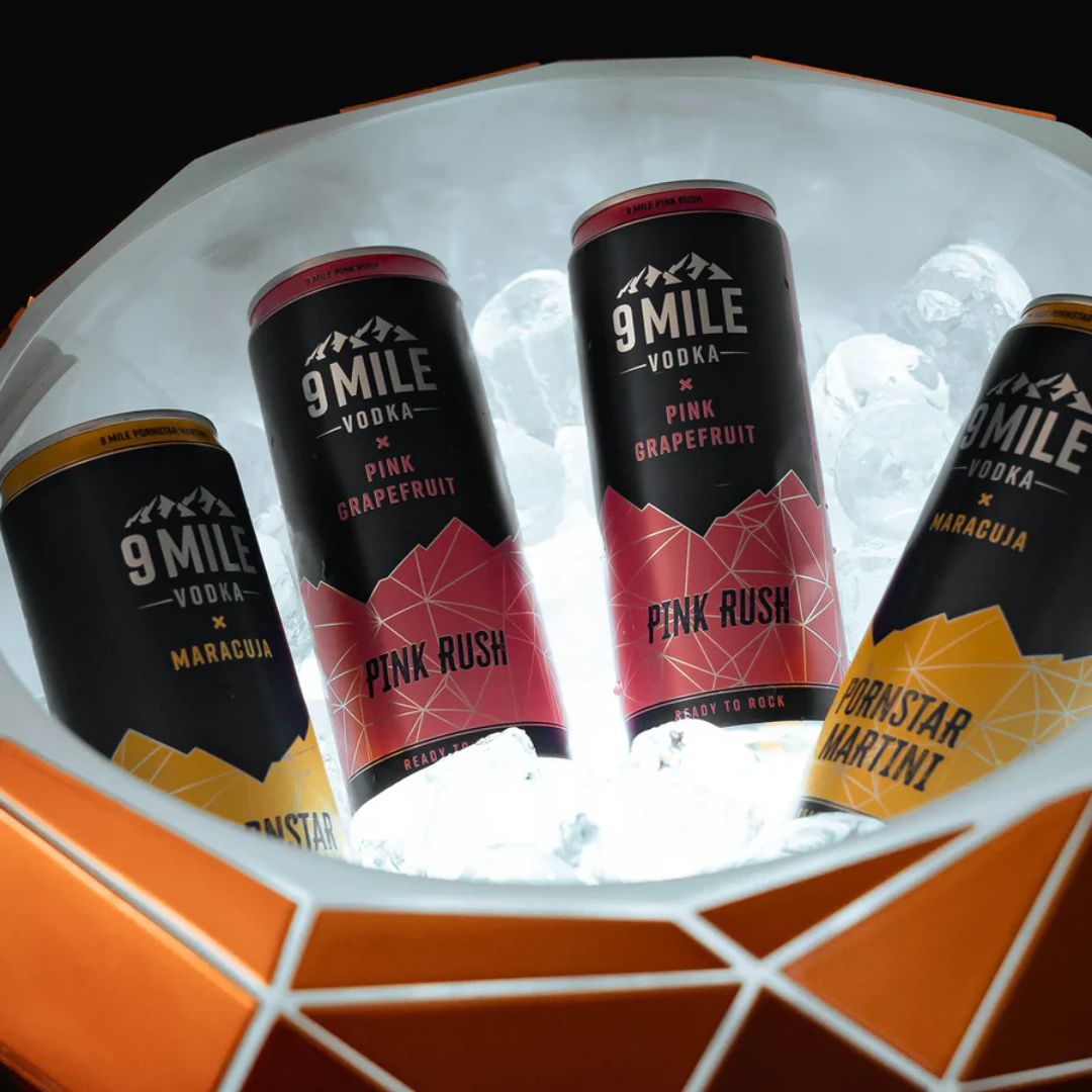 9 MILE Vodka Pornstar Martini