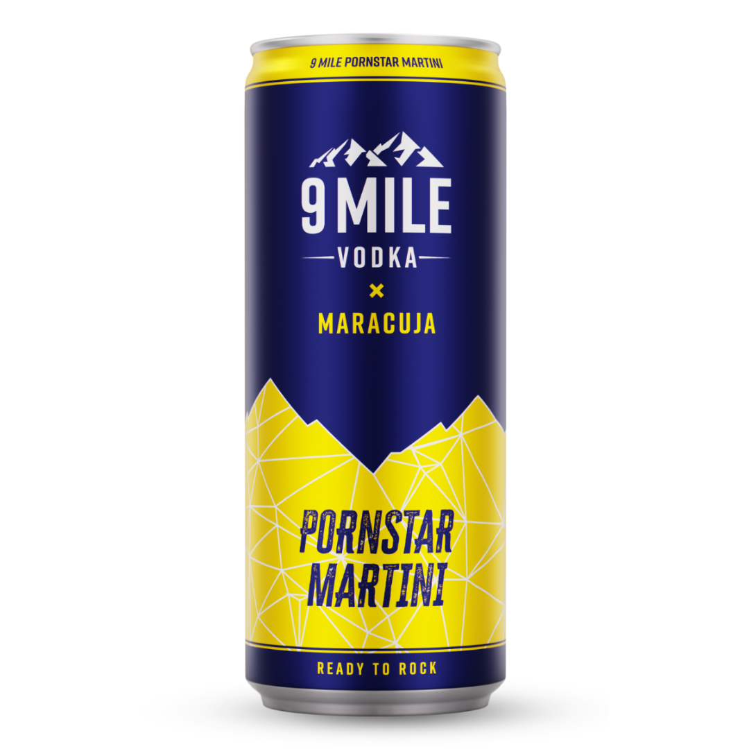 9 MILE Vodka Pornstar Martini