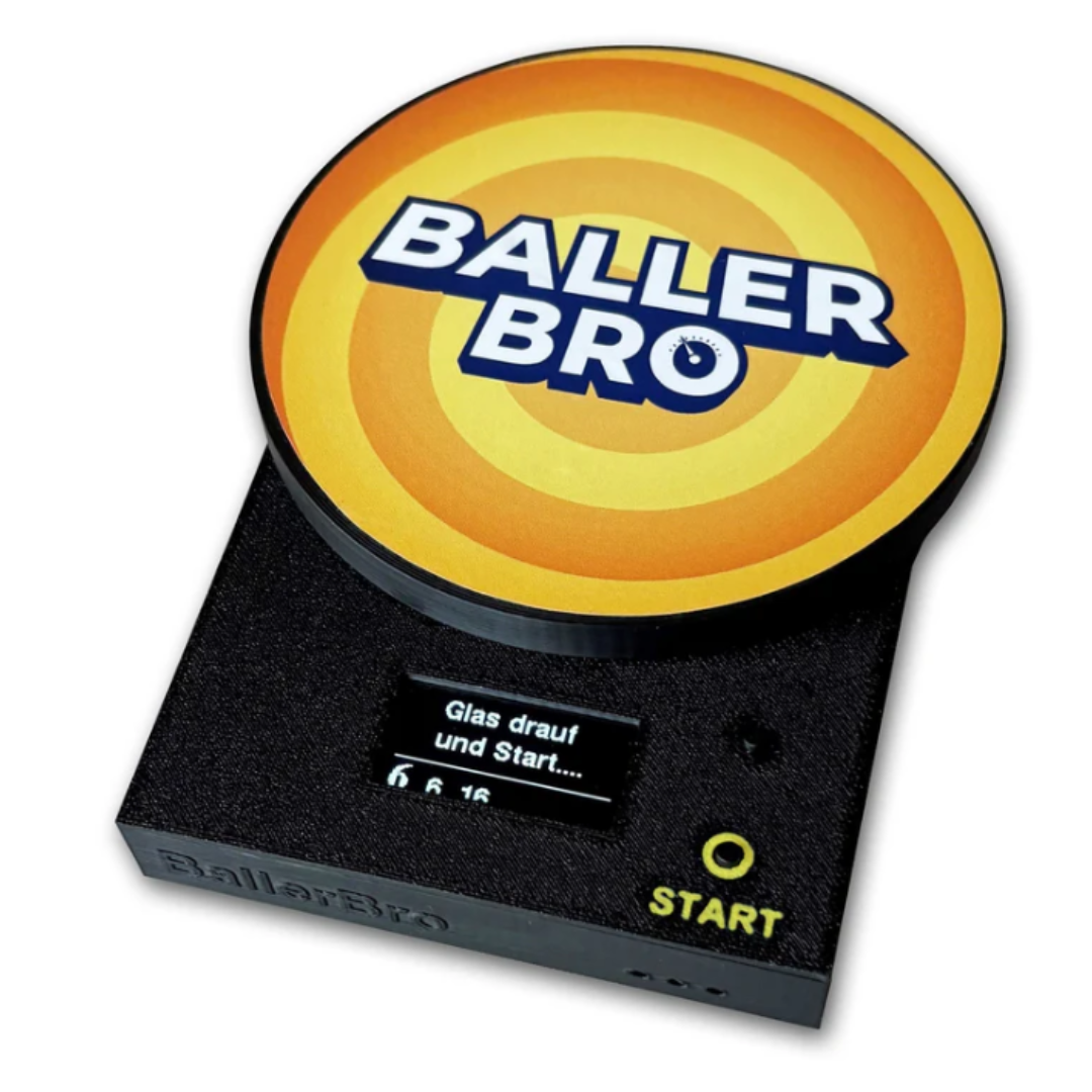 Trinkspiel BallerBro – Saufomat, Stürzen & Darts