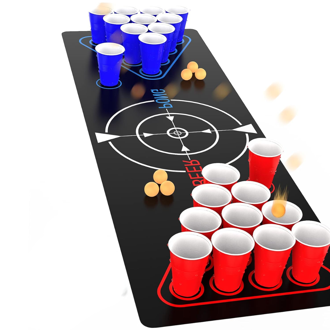 Beer Pong Matte Battle Zone
