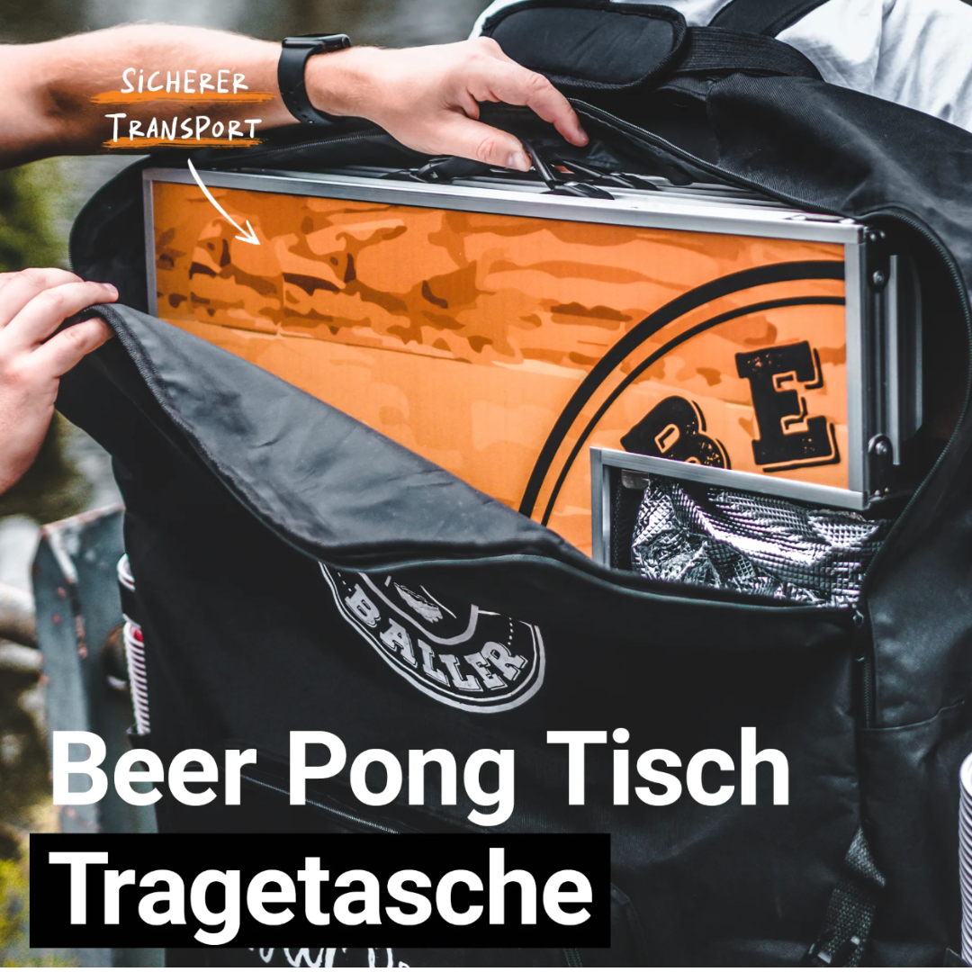 Beer Pong Tisch Tasche