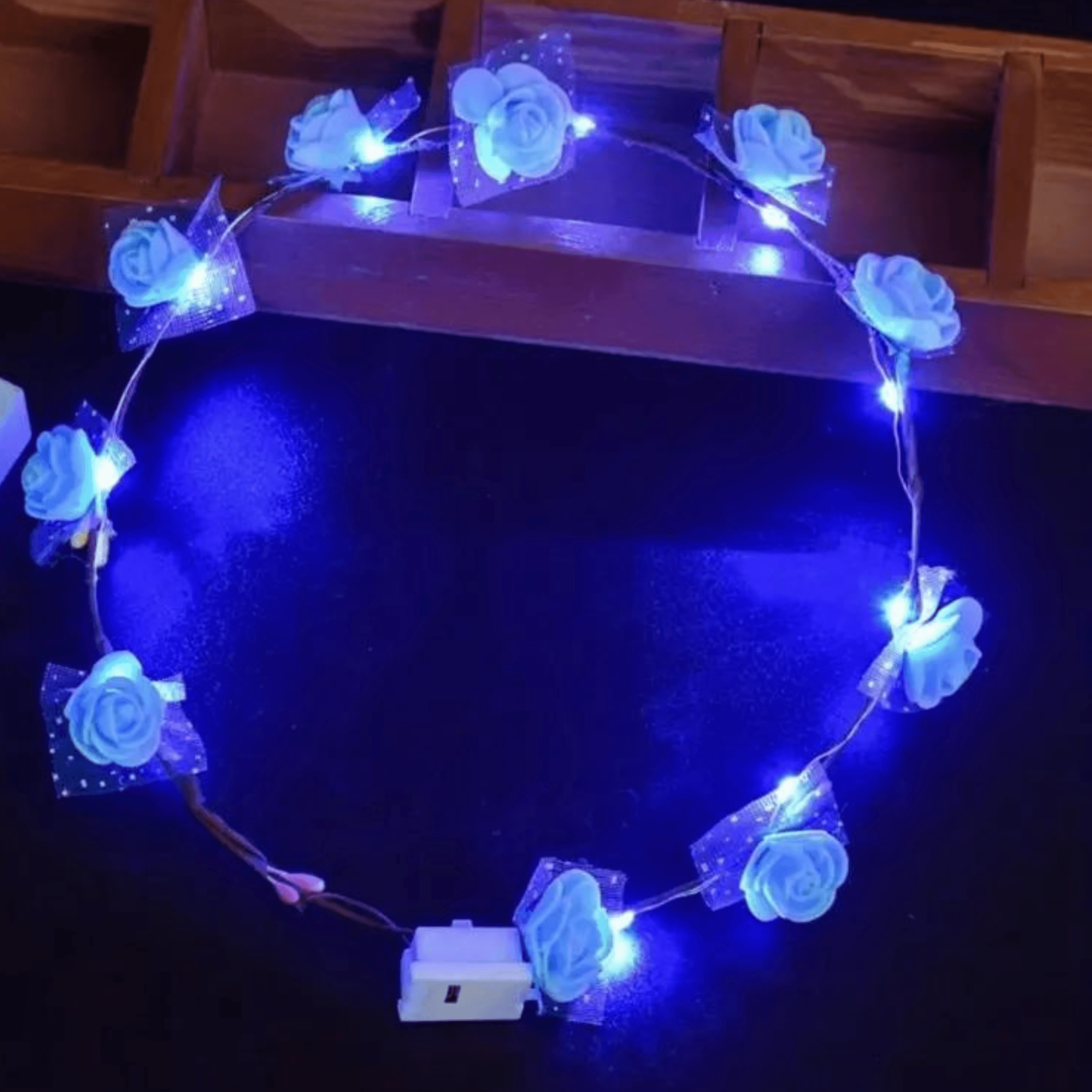 LED Blumenkranz - FestivalStuff