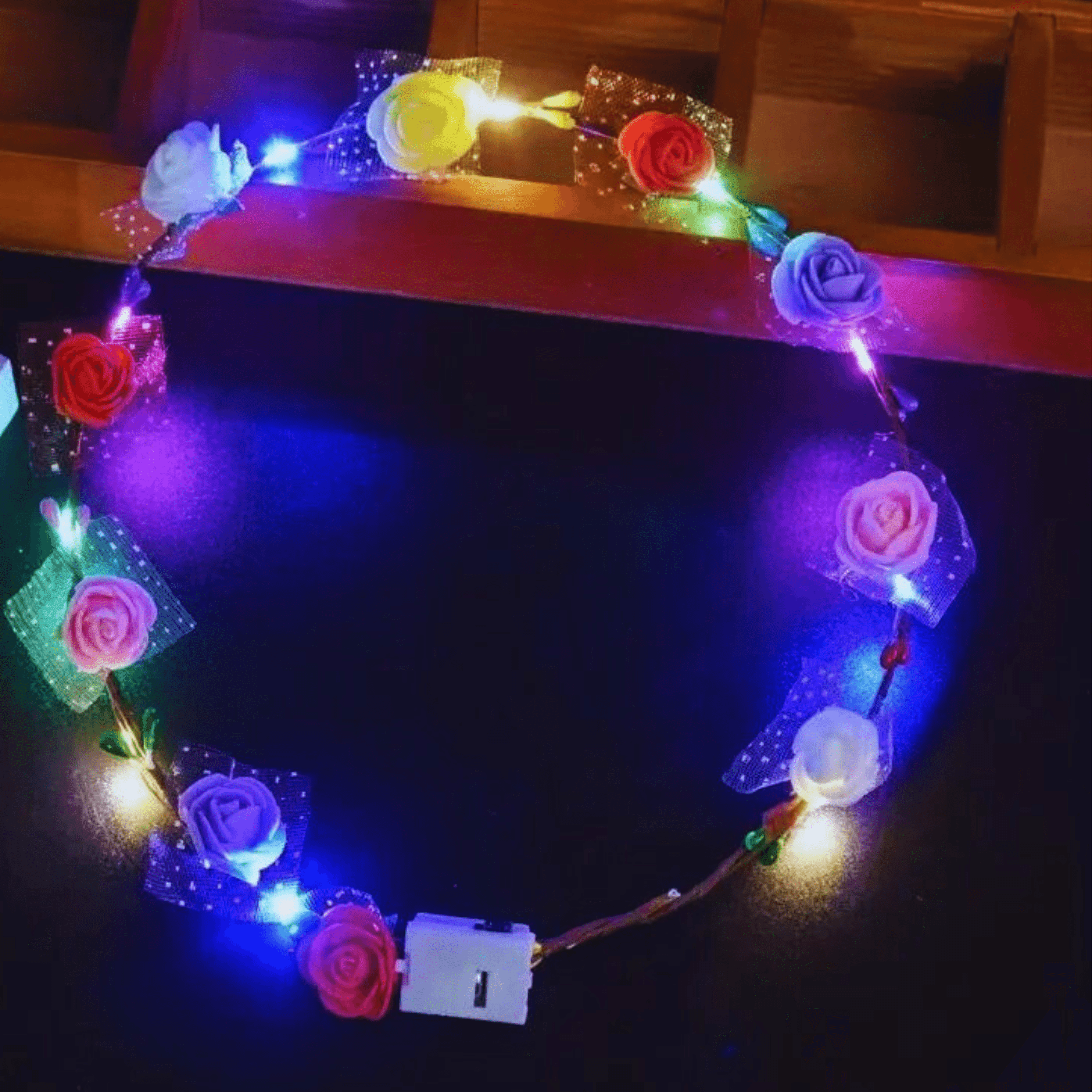 LED Blumenkranz - FestivalStuff