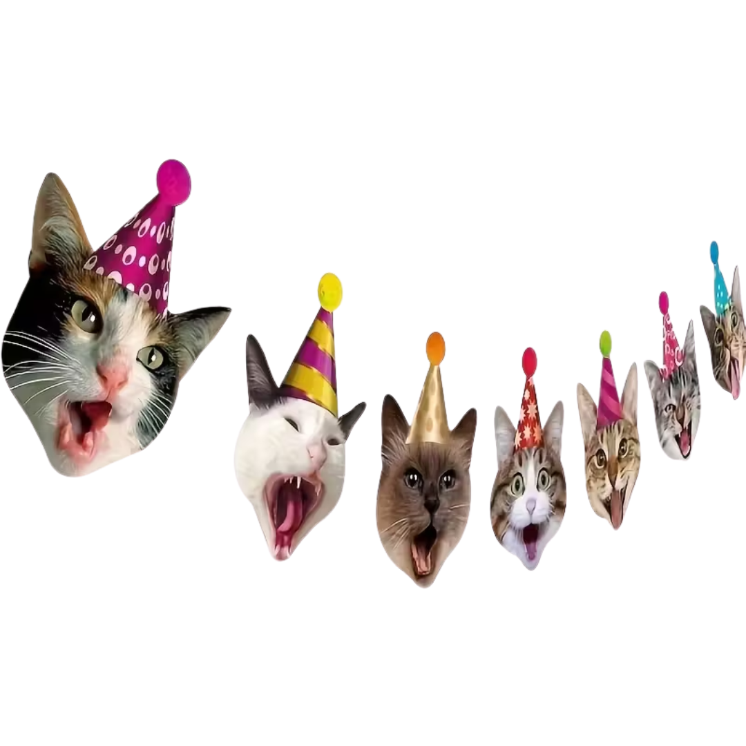 Miau & Party - Katzengirlande 2