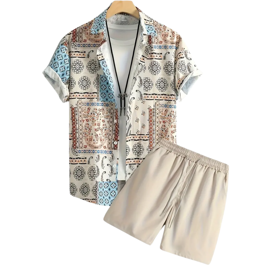 Festival Outfit 2-teilig Retro Boho