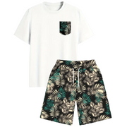 Festival Outfit 2-teilig Jungle Leafs