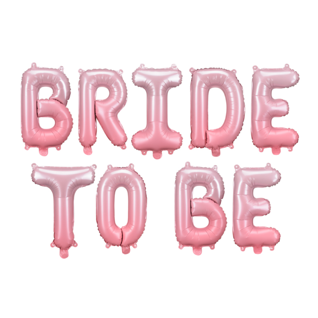 Folienballon "Bride to be"