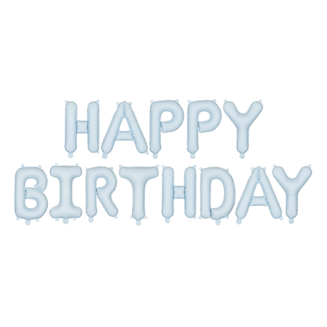 Folienballon Happy Birthday