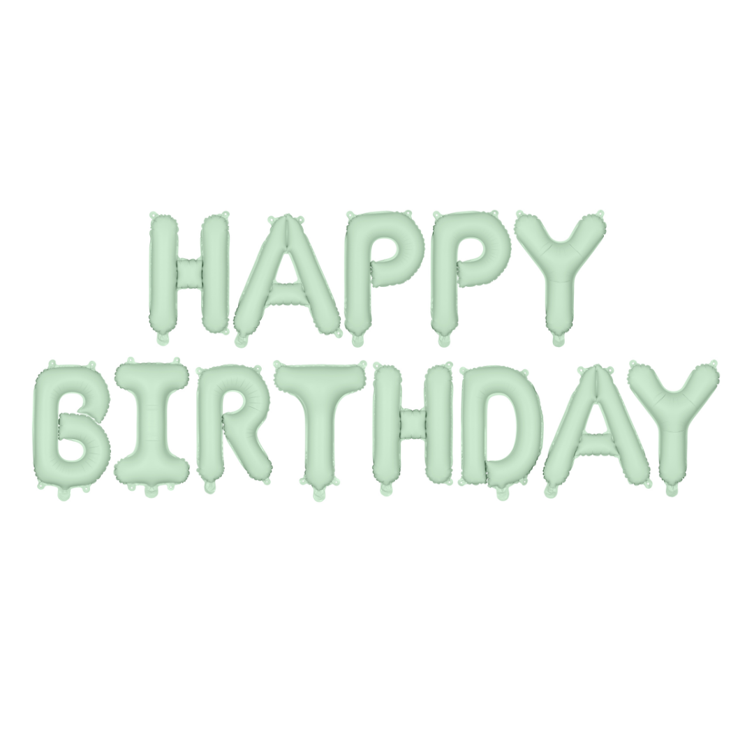 Folienballon Happy Birthday