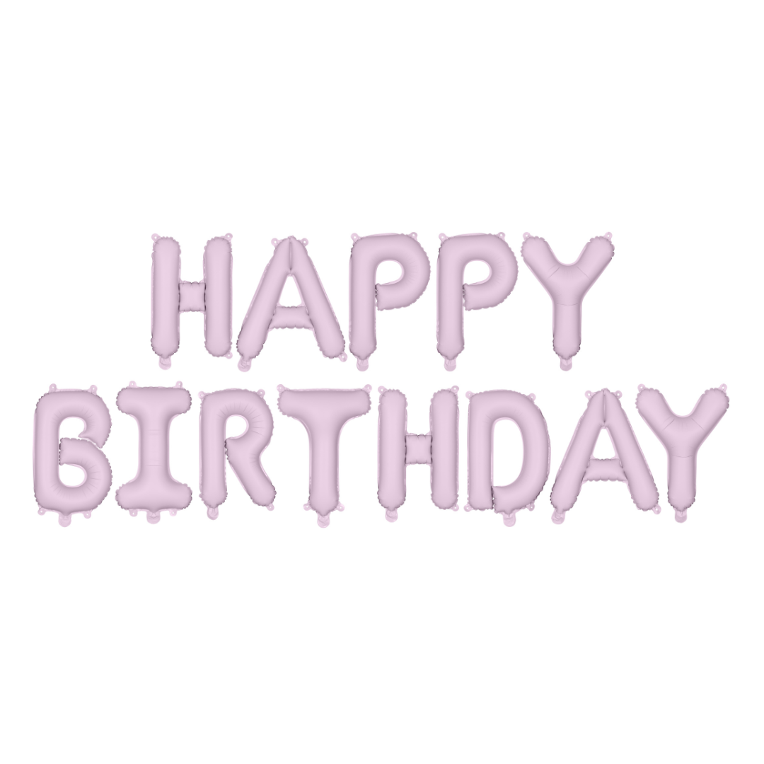Folienballon Happy Birthday