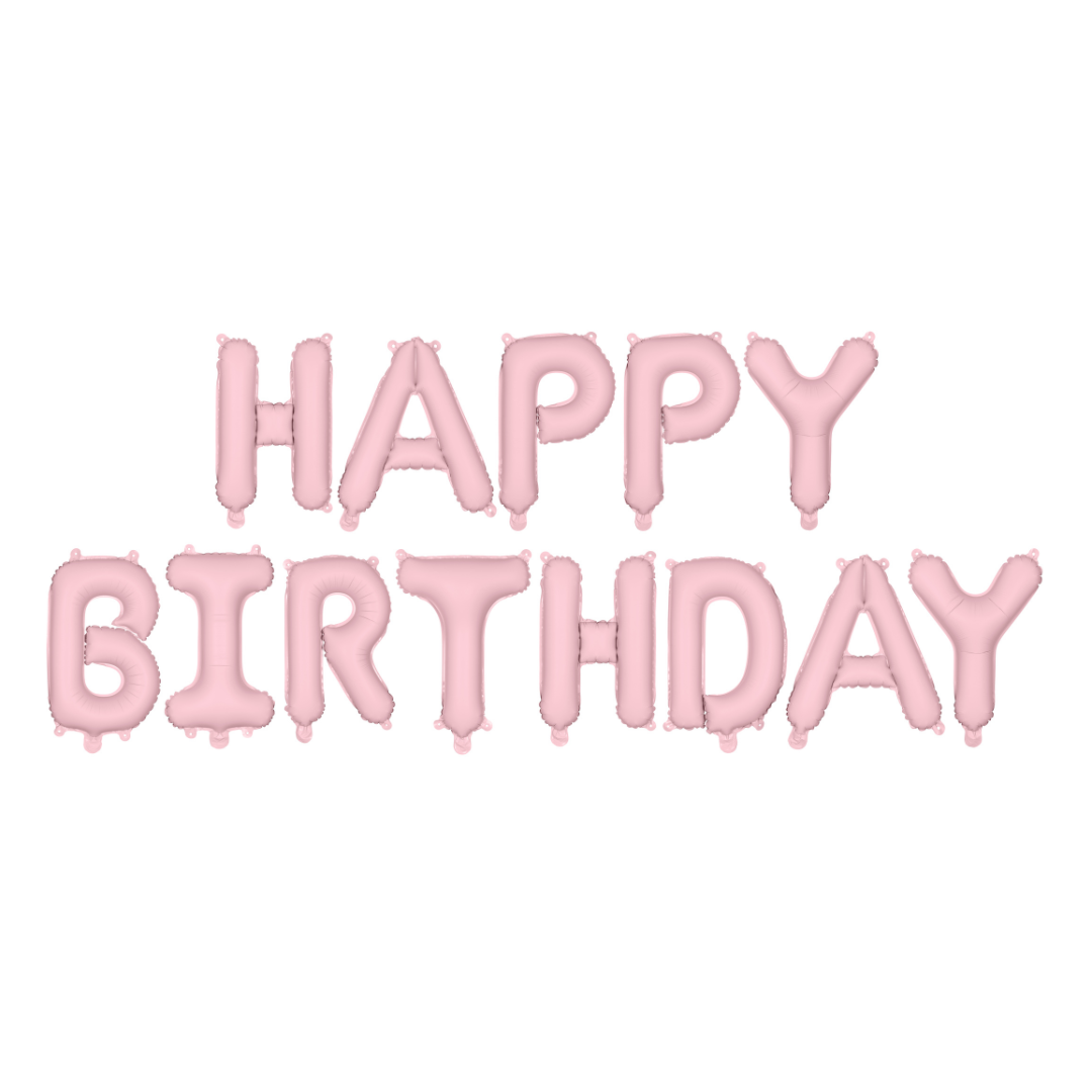 Folienballon Happy Birthday