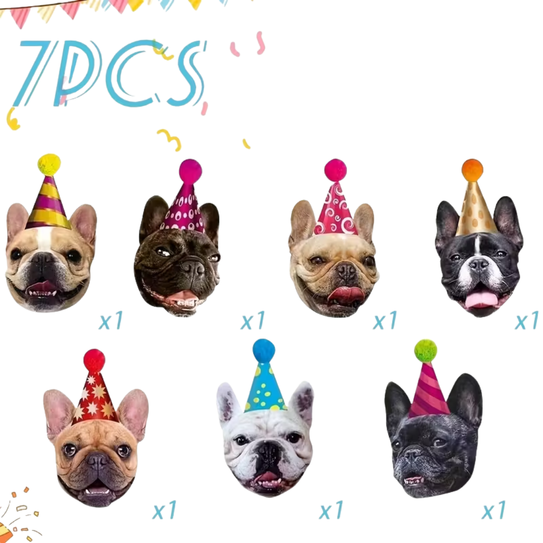 French Bulldog Partygirlande
