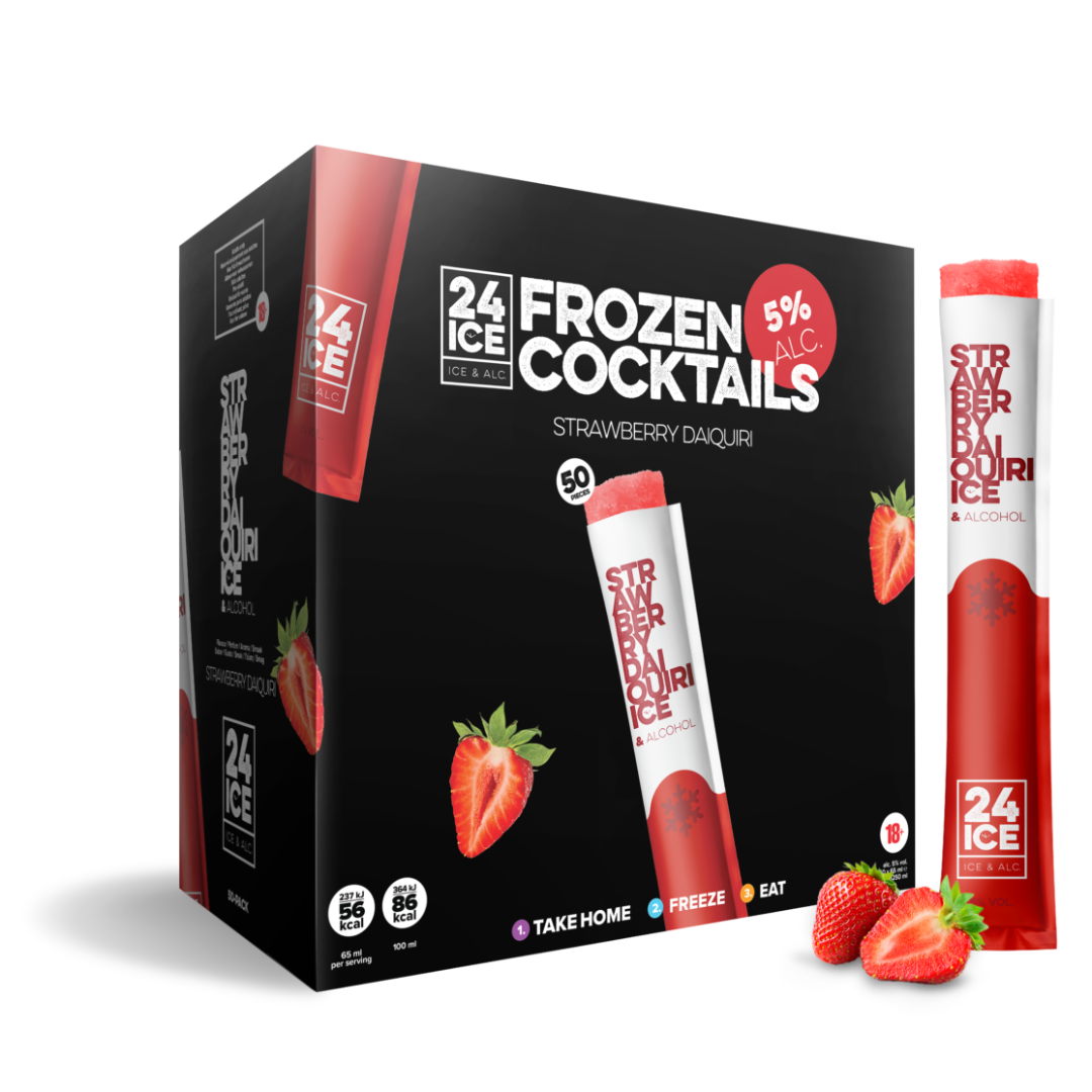 Frozen Cocktails Strawberry Daiquiri