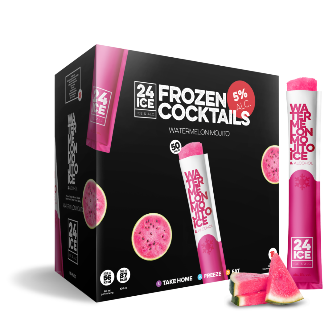 Frozen Cocktails Watermelon Mojito