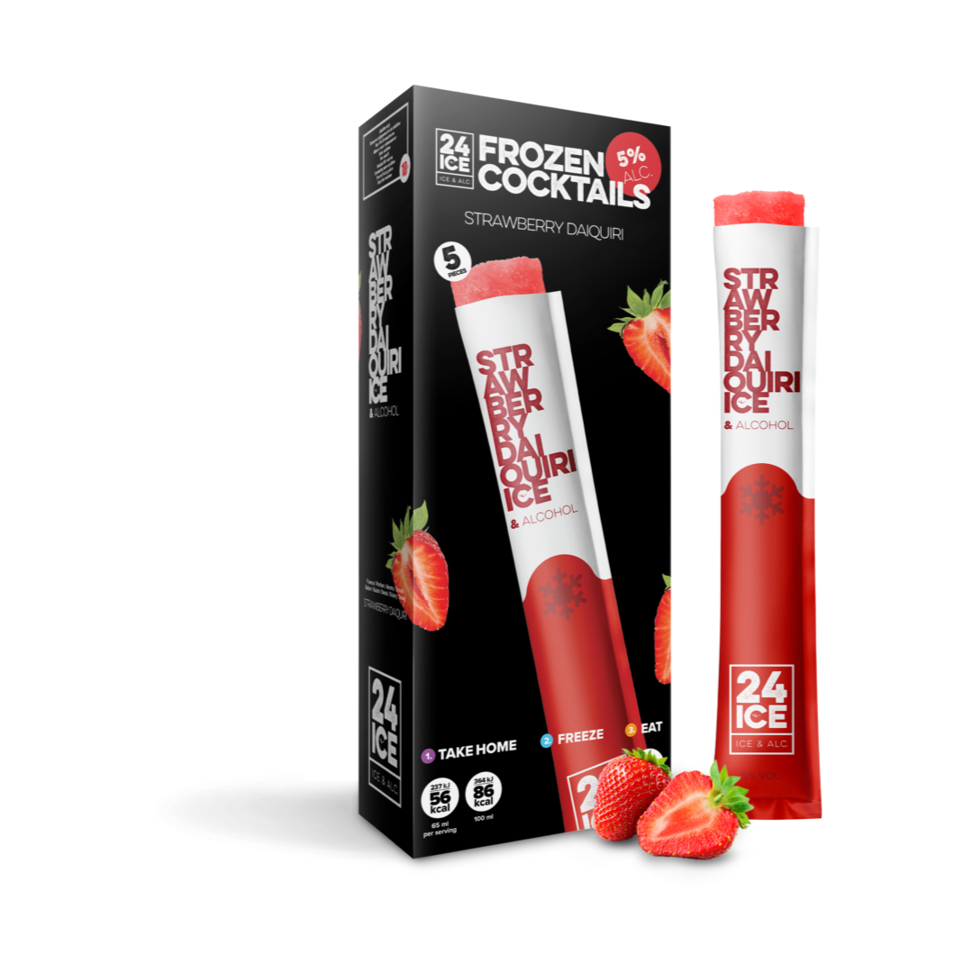 Frozen Cocktails Strawberry Daiquiri