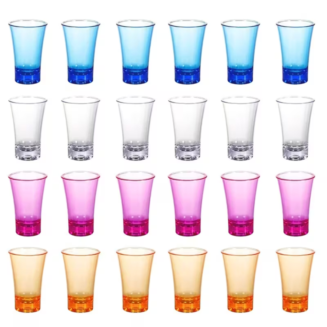 Hart Plastik-Shot-Gläser