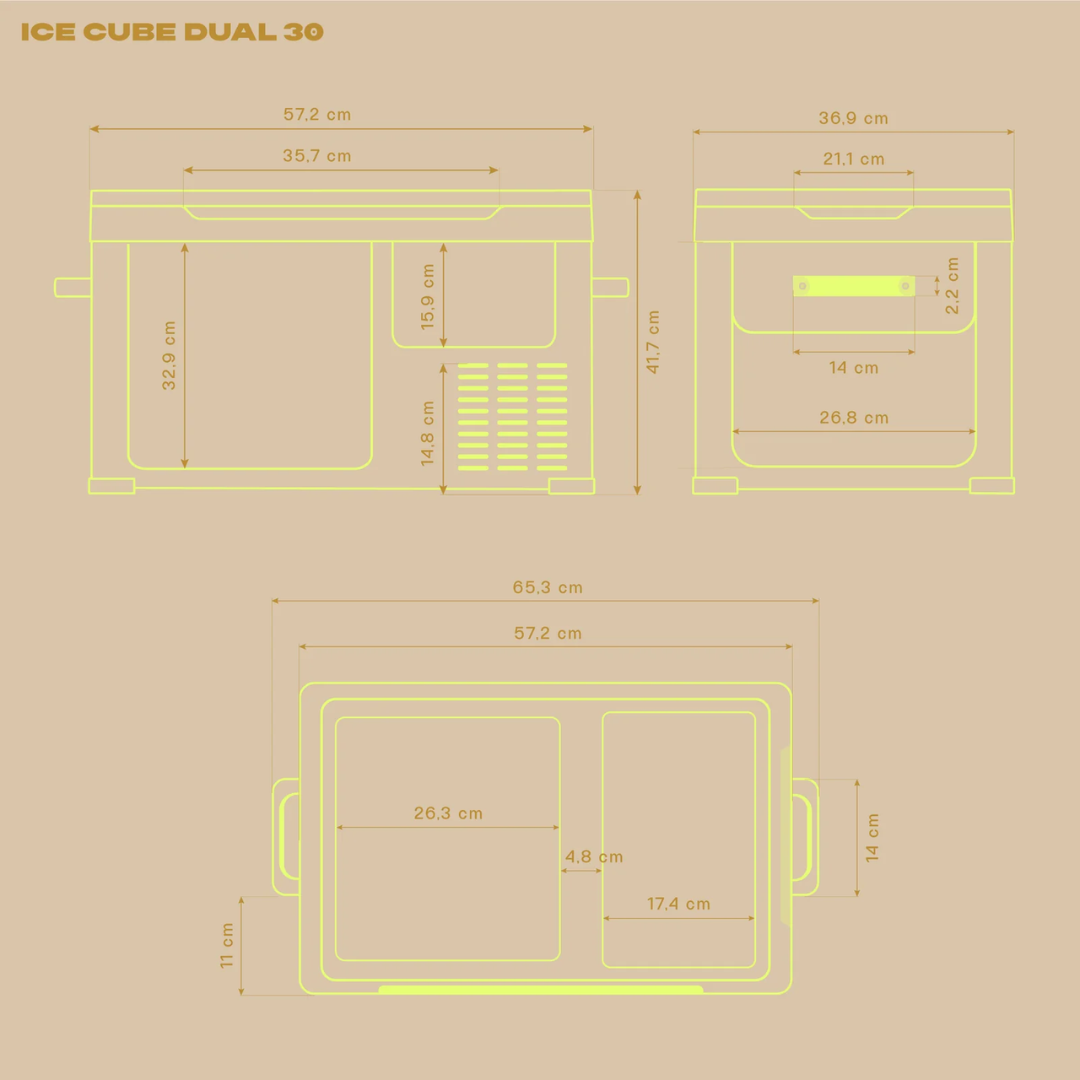 Kühlbox-Kompressor IceCube Dual