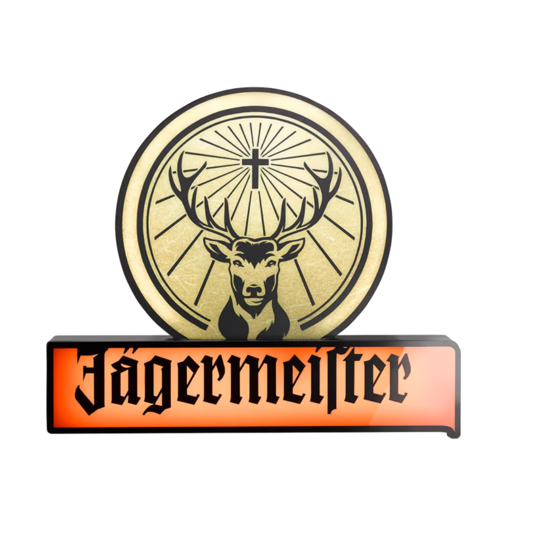 Jägermeister Leuchtschild