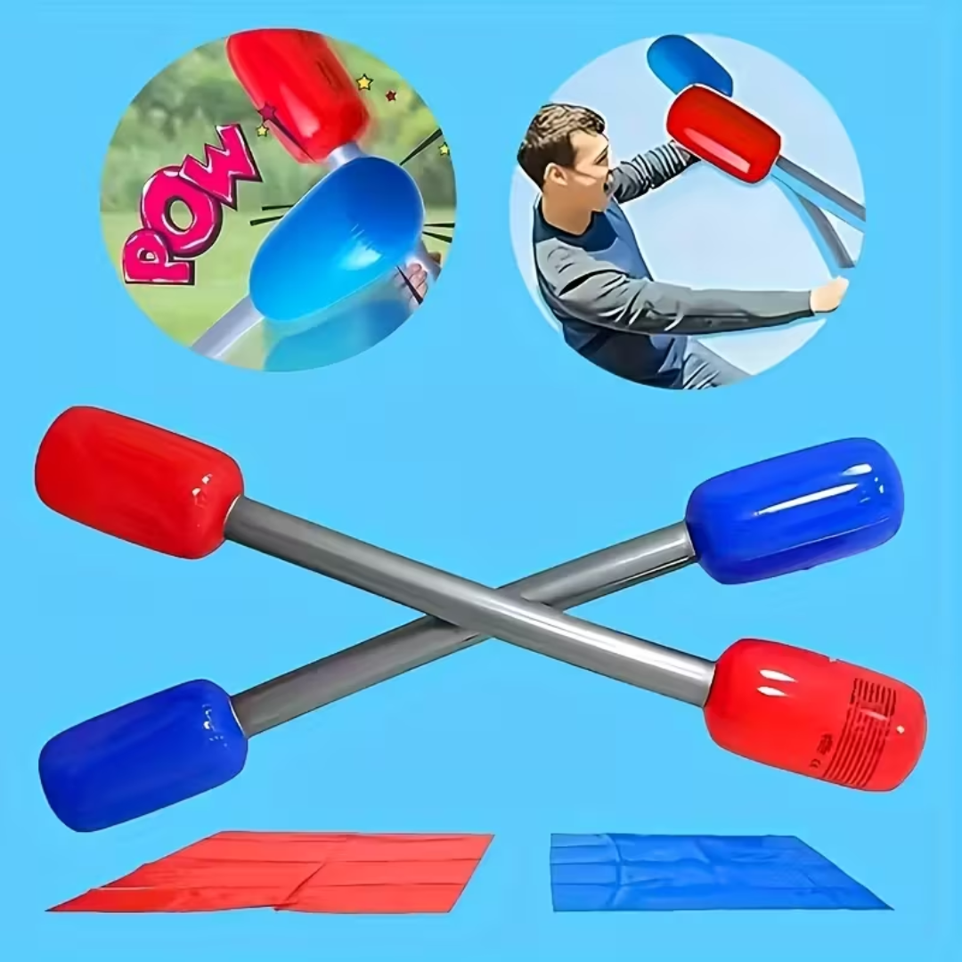 Aufblasbare Kampf-Stick-Set