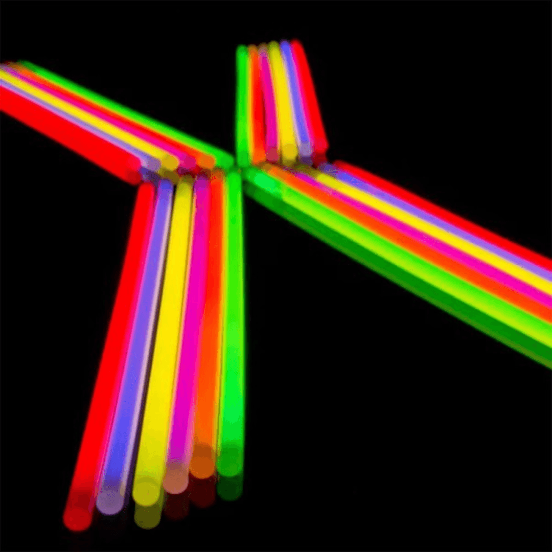 Knicklichter 100er Pack -mit 100 Verbindern