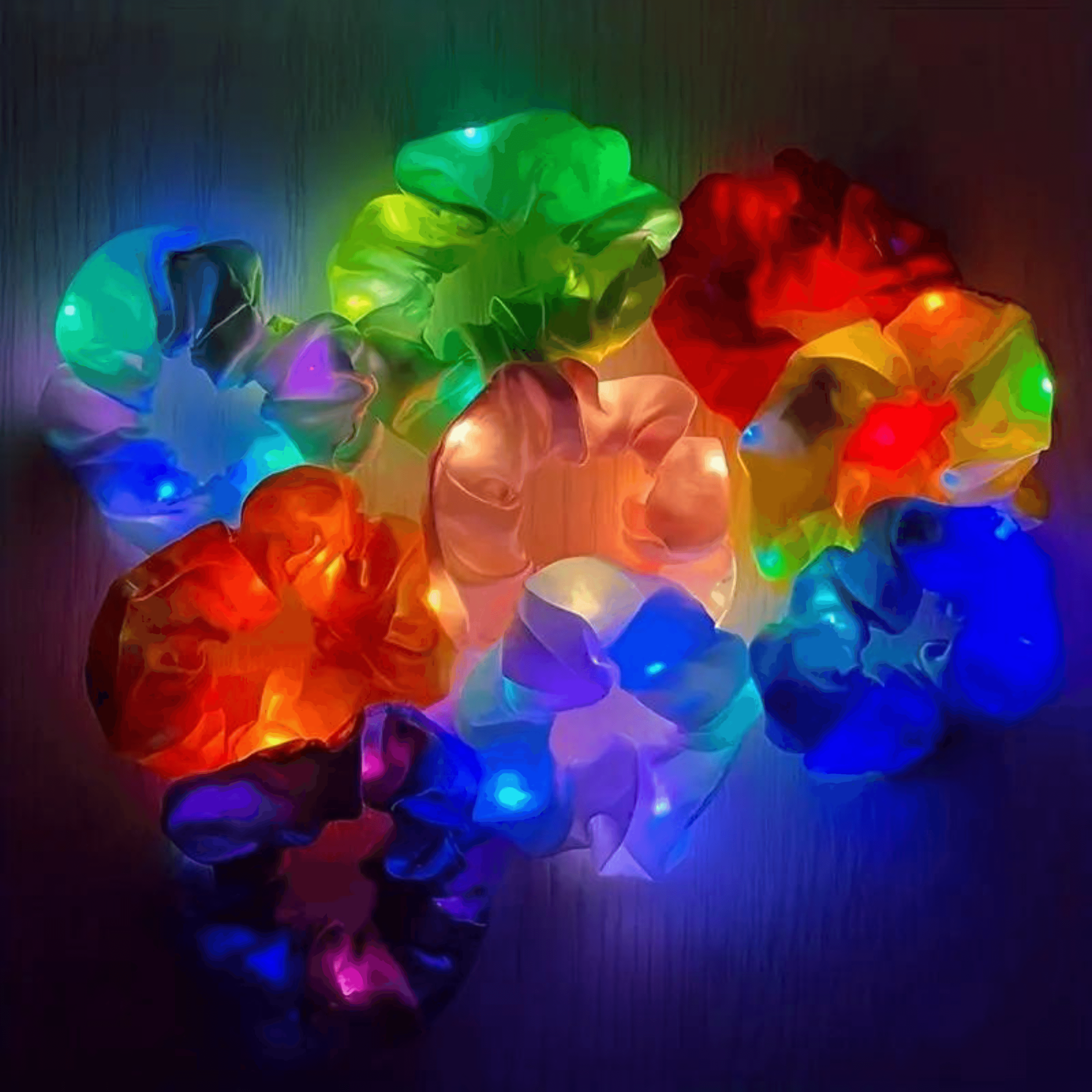 Led Haargummi verschiedene Farben - FestivalStuff