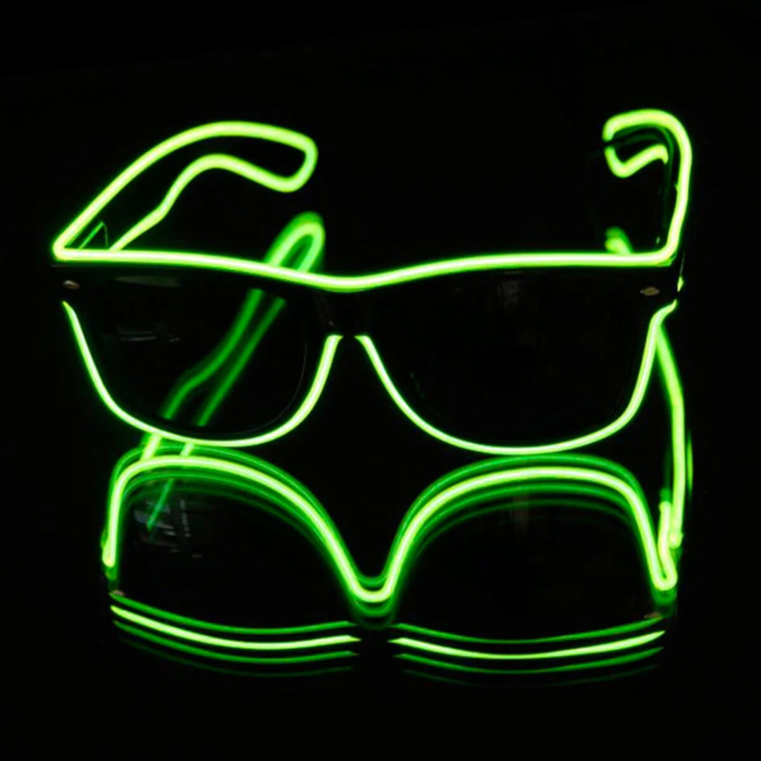 Led Neon-Brille