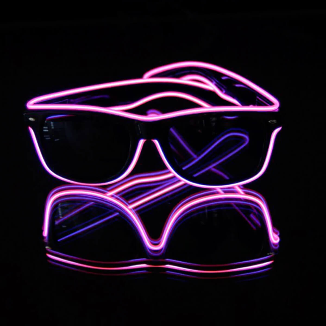 Led Neon-Brille