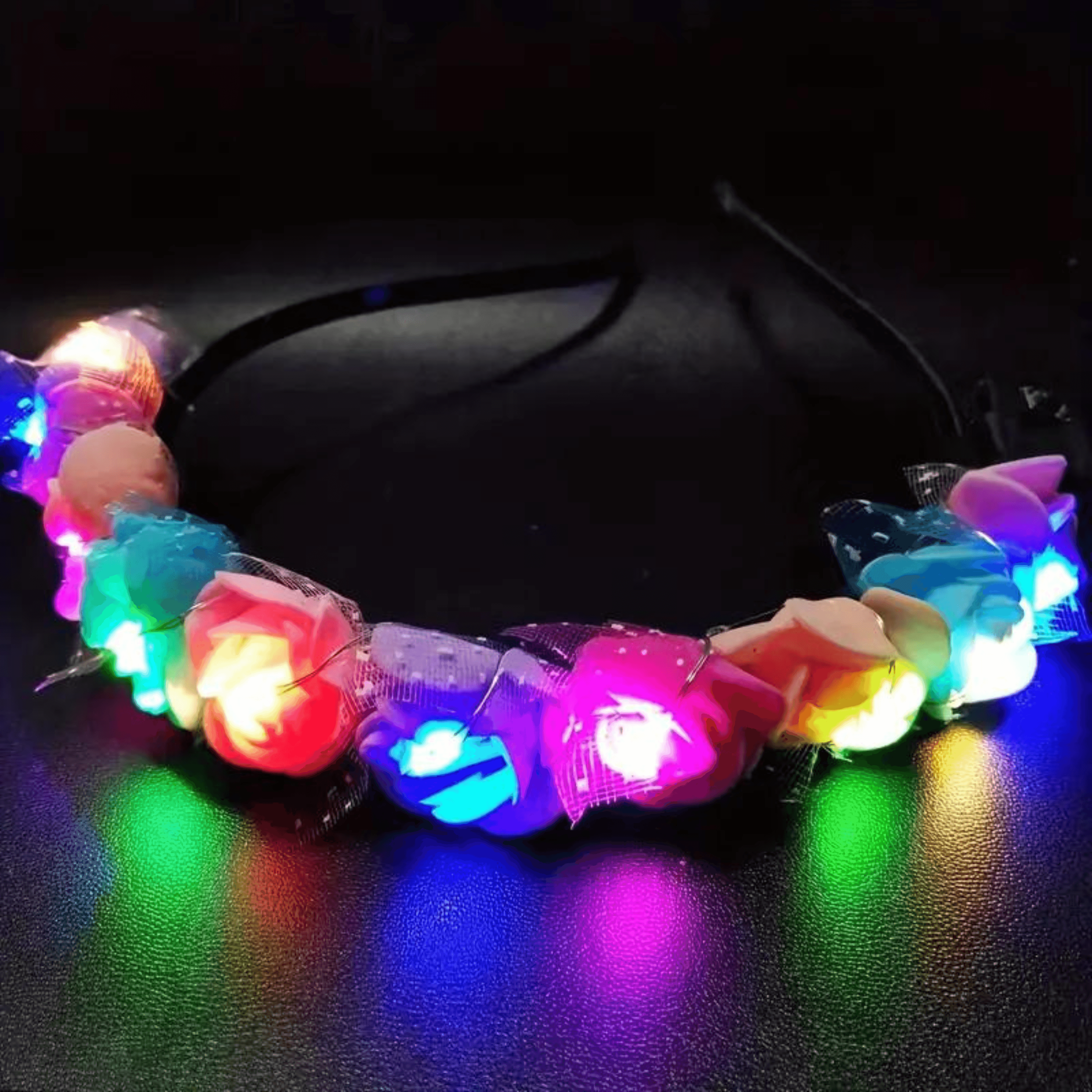 Led Haarreif verschiedene Farben - FestivalStuff