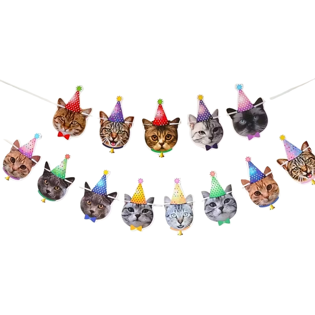 Miau & Party - Katzengirlande 1