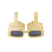 Mittelfinger Sonnenbrille