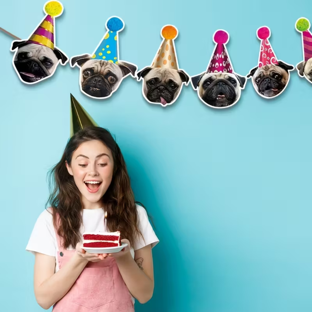 Mops Partygirlande 2