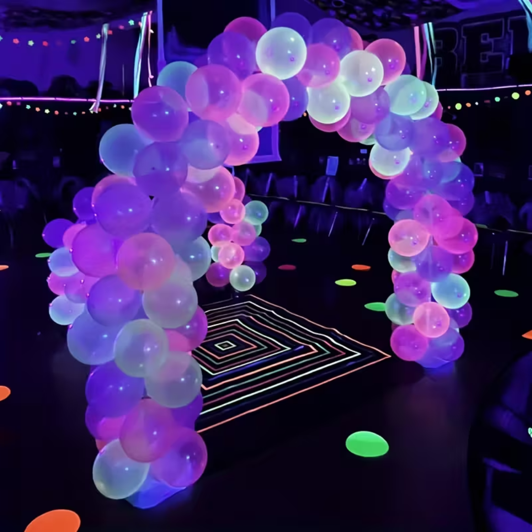 Neon-Leuchtballons (101 Stück)