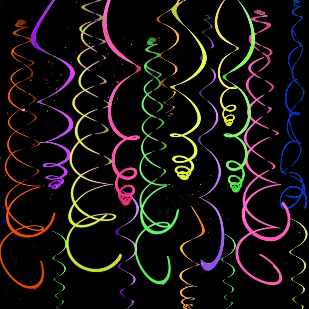 Neon Hängespiralen