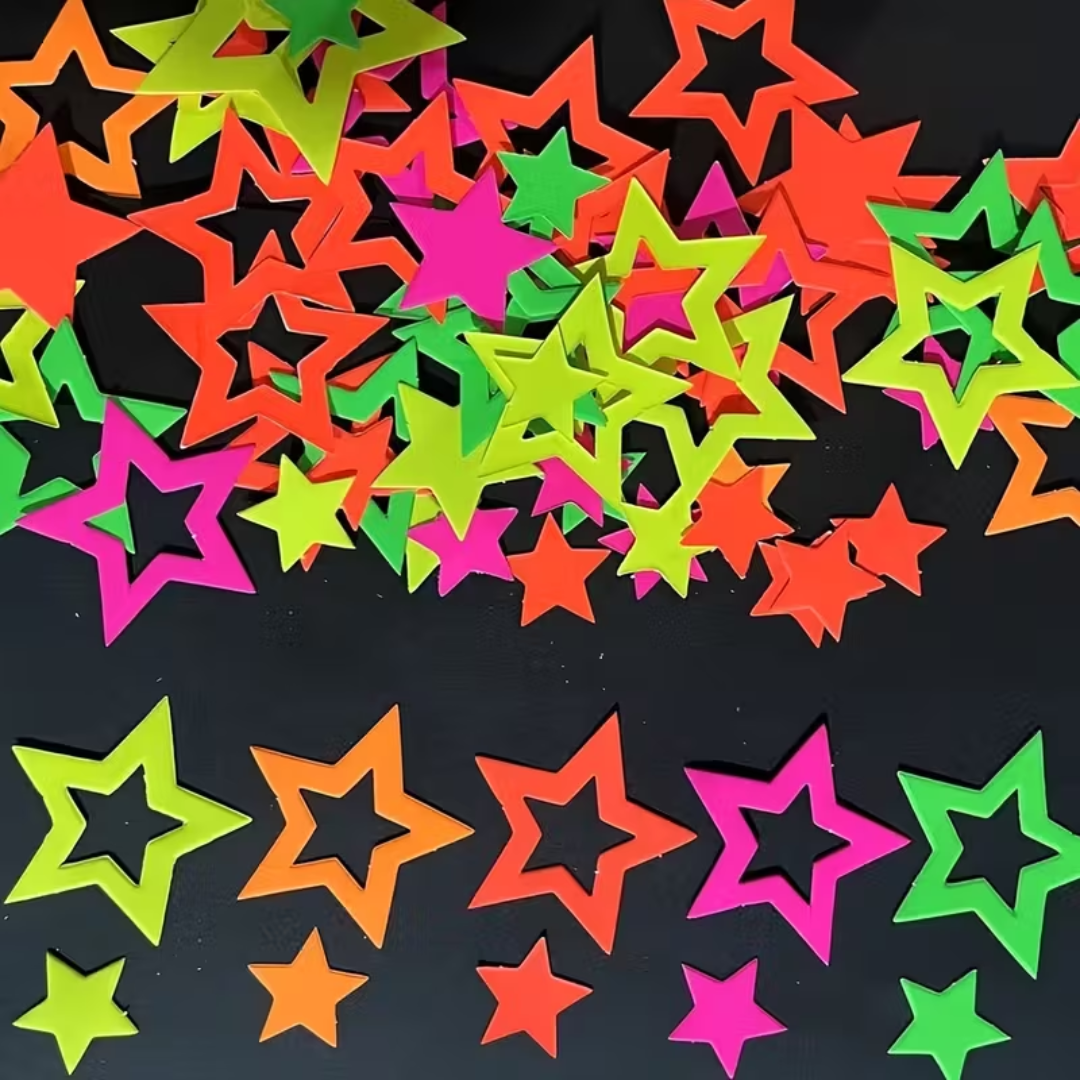 Neon Tischkonfetti