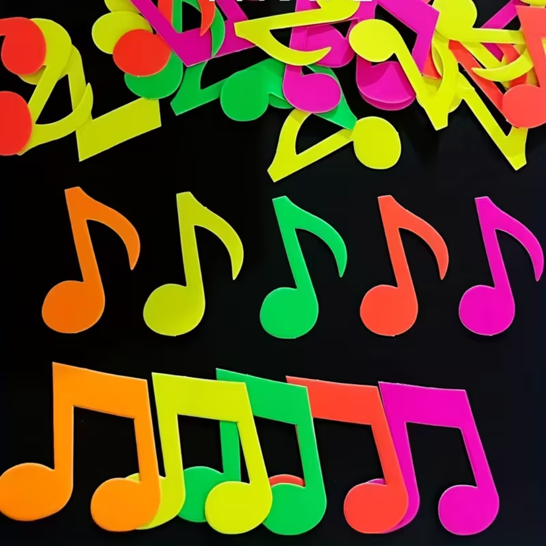 Neon Tischkonfetti