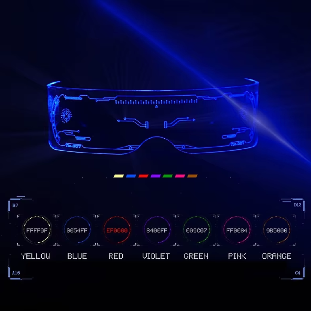 LED Party Brillen Rave