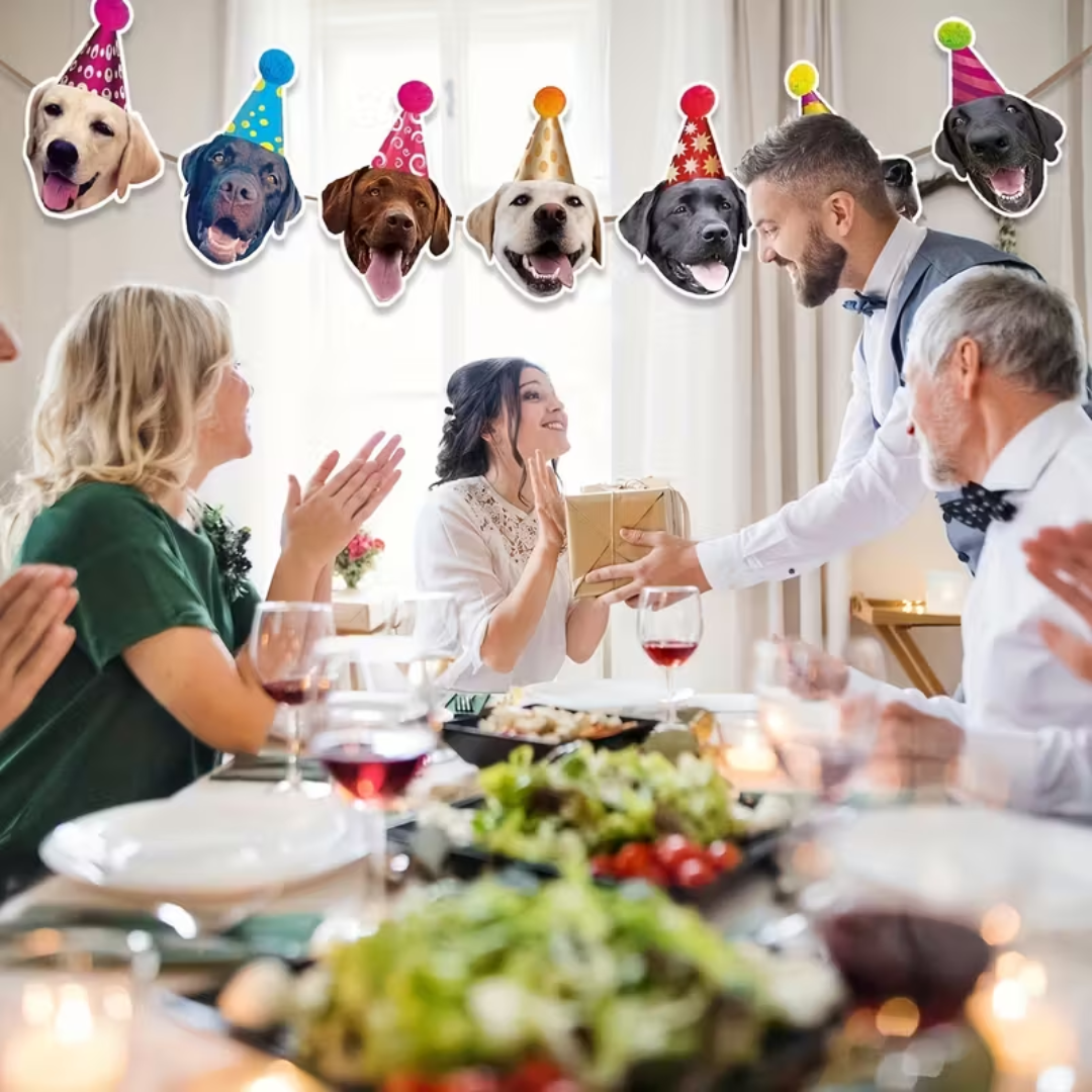 Party Labrador Girlande