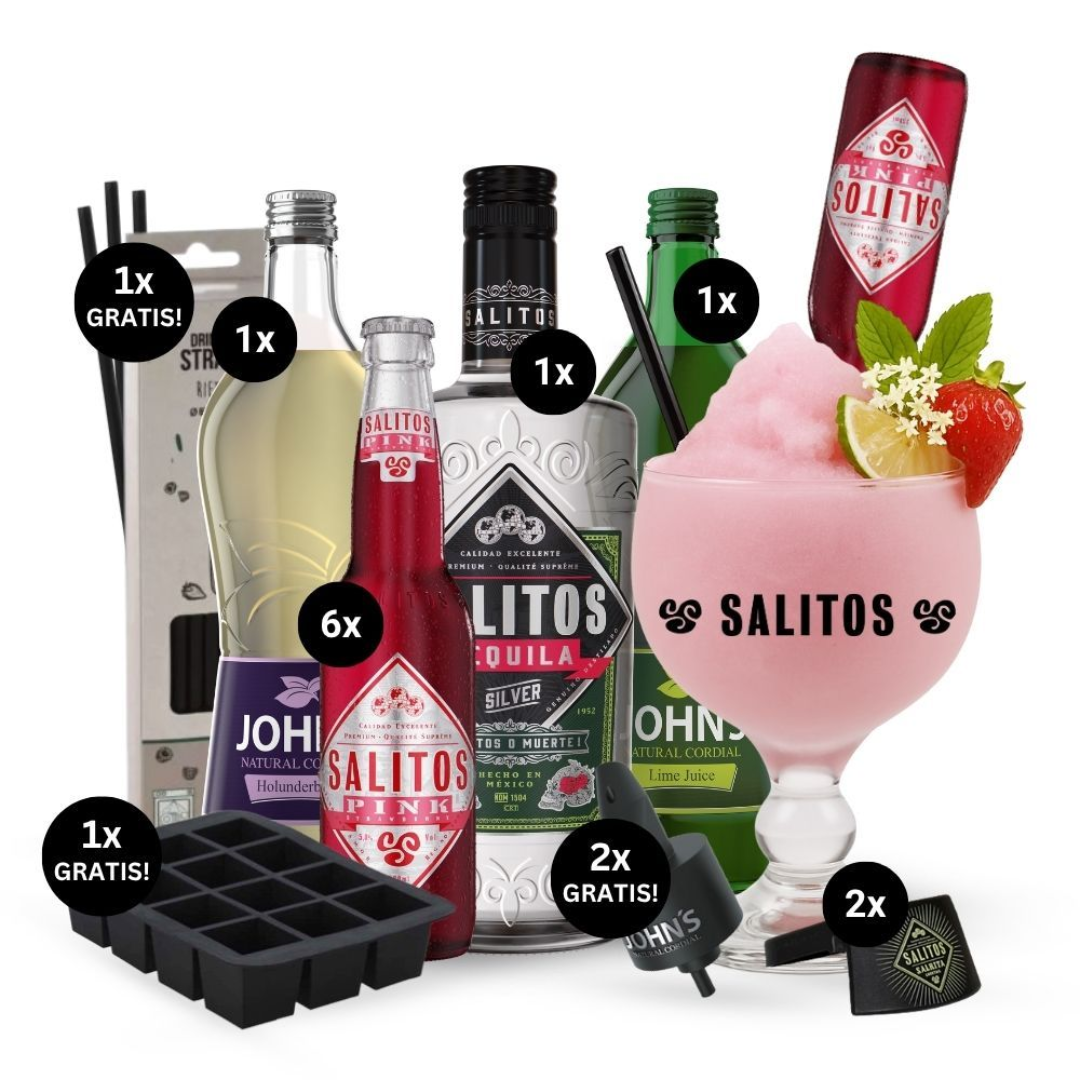 SALITOS Salrita-Cocktail-Paket PINK HOLUNDER