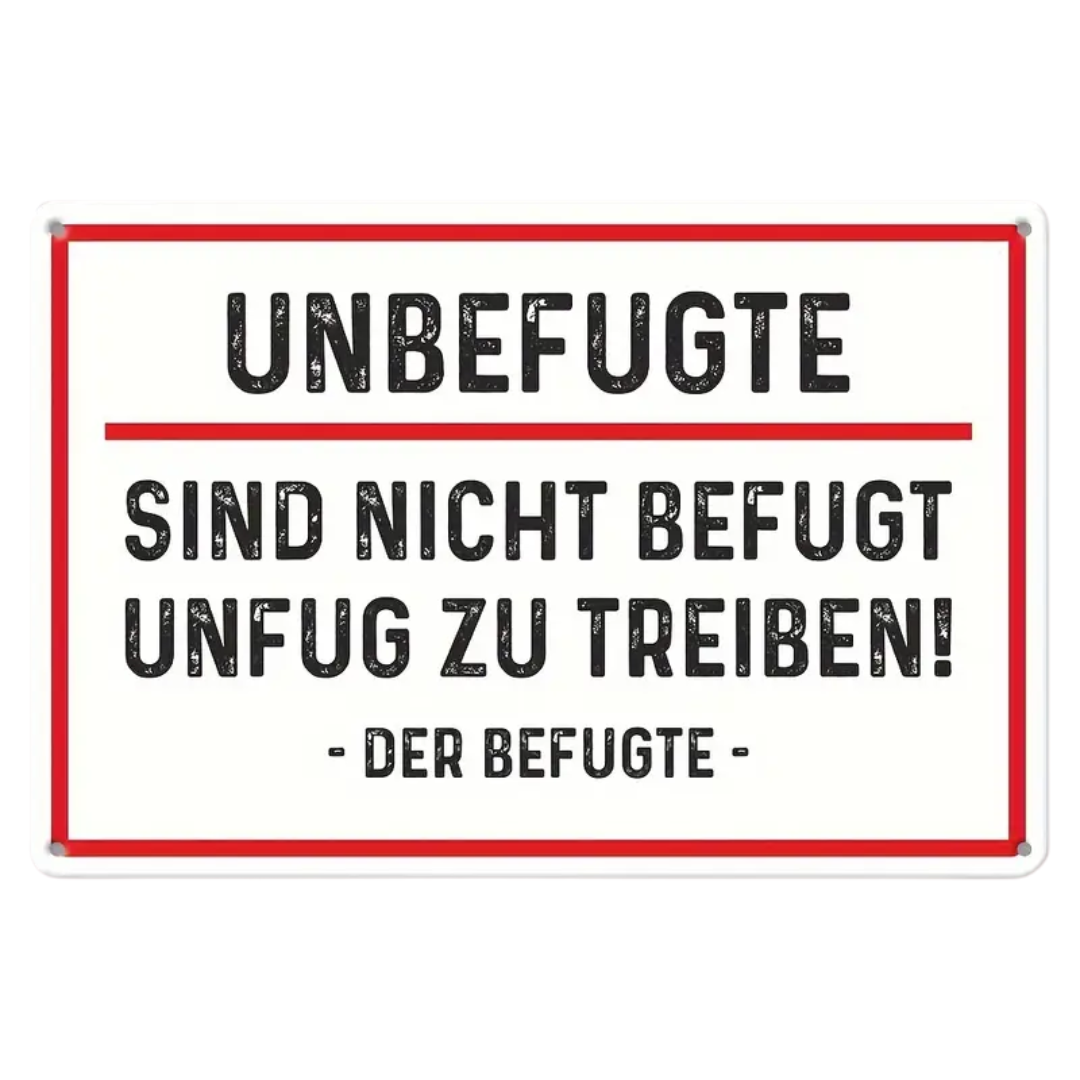 Schild Der Befugte
