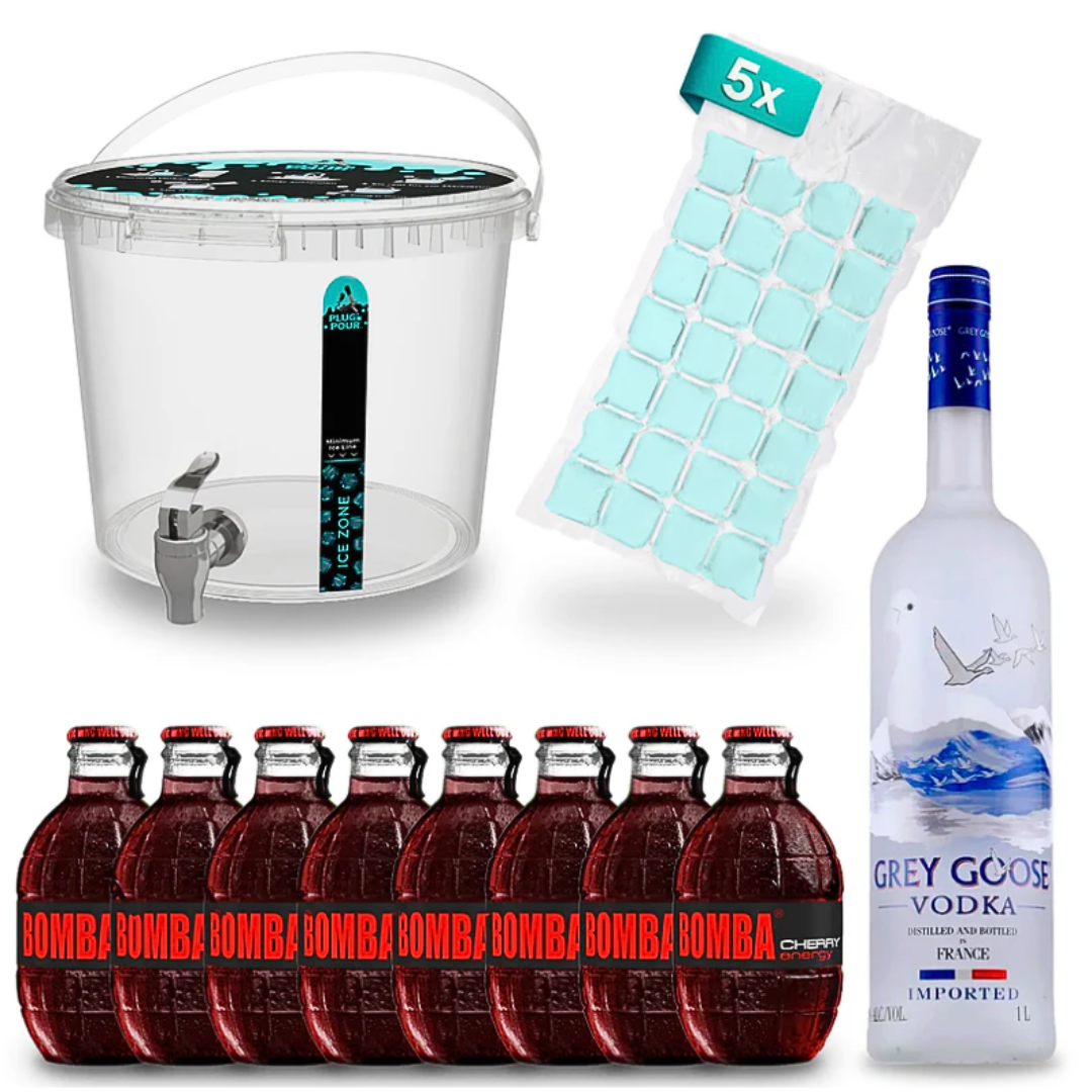 Sip Tank – Cocktail Set – Vodka E Nuke Bomba Energy