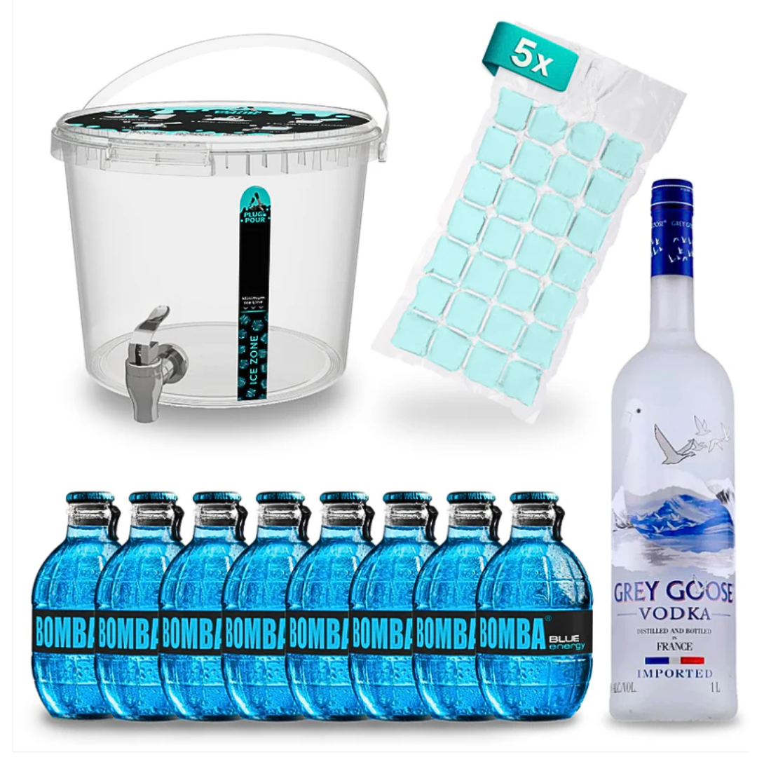 Sip Tank – Cocktail Set – Vodka E Nuke Bomba Energy