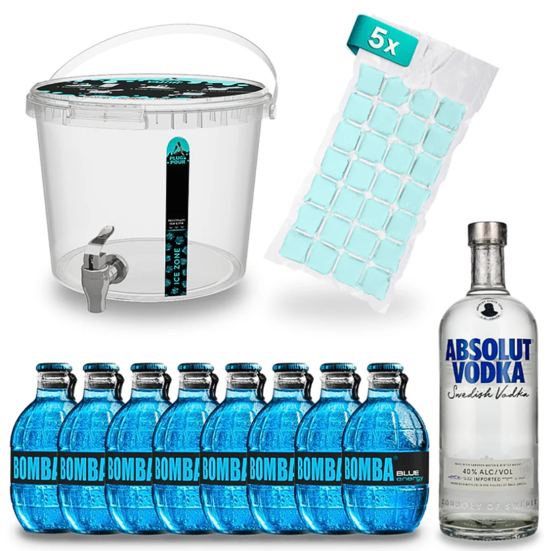 Sip Tank – Cocktail Set – Vodka E Nuke Bomba Energy
