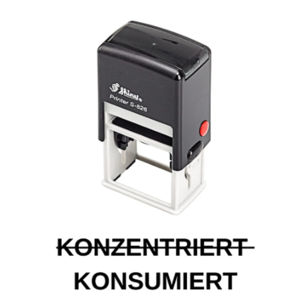 Sauf & Malle-Körperstempel - 100 % Flirt-Garantie