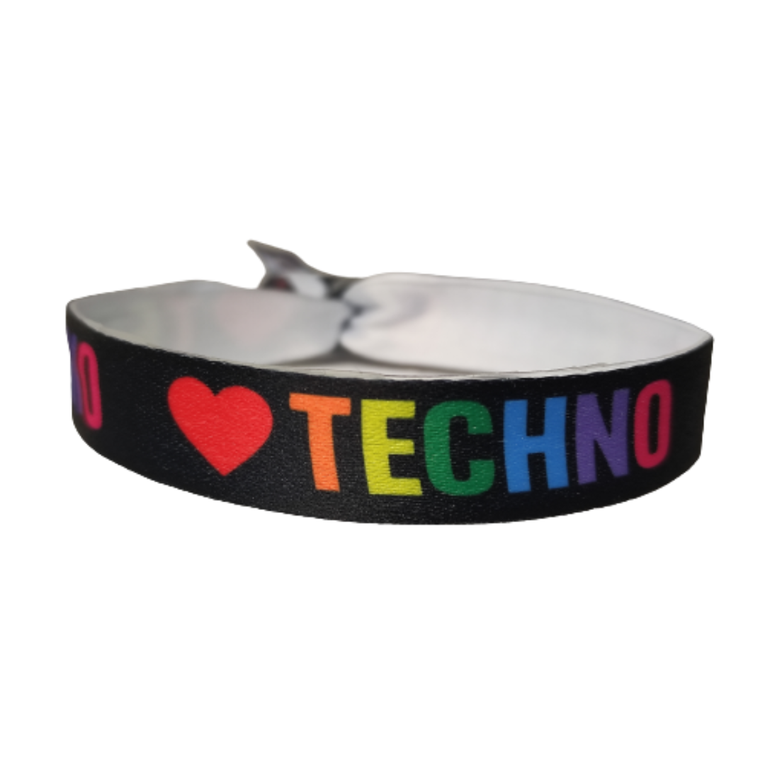 Stoffarmband Party & Rave