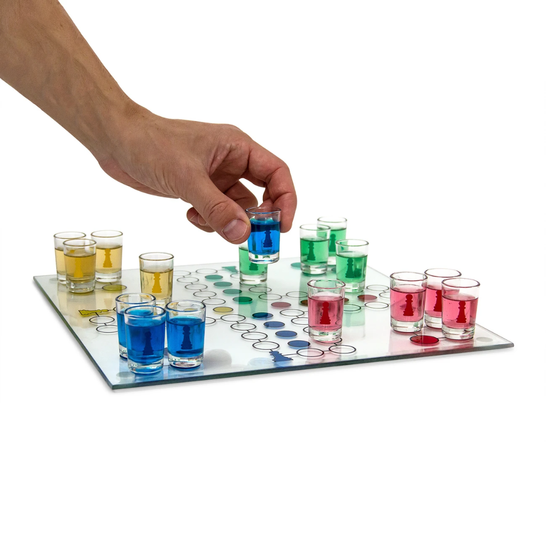 Trink-Ludo-Spiel
